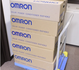 オムロンのパワーコンディショナー（型番：KP40K2）の買取実績