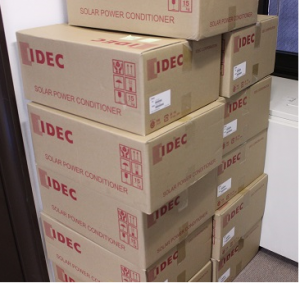 IDECのパワーコンディショナー（型式：PJ1A-A401）の買取実績
