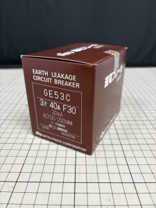 日東工業の漏電ブレーカー(型番:GE53C3P40AF30)の買取実績