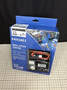日置電機（HIOKI）の絶縁抵抗計（型番：IR4051-10）の買取実績
