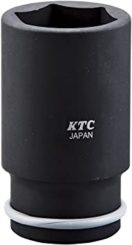 19.0mm (3／4インチ) インパクトレンチ ソケット (ディープ薄肉) 46mm ピン・リング付 BP6L-46TP