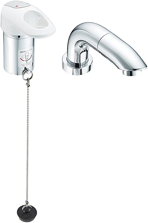 洗面所用水栓(取替用・台付2穴・シングルレバー・ハンドシャワー・ソフトシャワー) TL834EGR