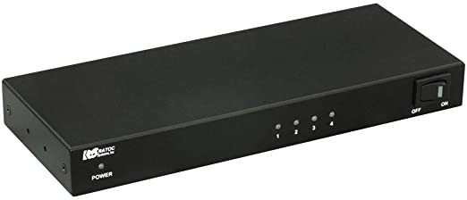 HDMI分配器 4分配 4K60Hz／HDCP2.2対応 1入力・4出力 RS-HDSP4-4K