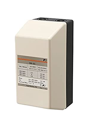 電磁開閉器 ケースカバー付標準形 SW-0C-200V-2.2KW-AC200V-1A