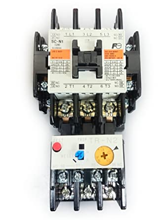 標準形電磁開閉器 ケースカバー無 SW-N1-200V-5.5KW-AC200V