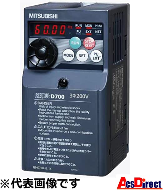 FR-D710W-0.4K 単相100V入力 ／ 三相200V出力 0.4KW