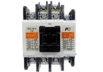 標準形電磁接触器 ケースカバー無 SC-4-1 コイルAC200V 1B