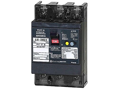 Eシリーズ 経済タイプ 漏電遮断器 OC付 15A 3.7kW 3MEC15030