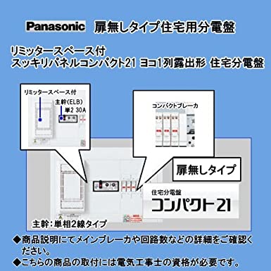 住宅用分電盤 露出形 BQWB3236