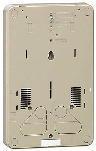 積算電力計取付板 1個用 カードホルダー付 ベージュ 全関東電気工事協会「優良機材推奨認定品」 B-2UJ-Z