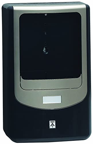 電力量計ボックス バイザー付 1個用 VE22・28用 ブラック×シャンパンゴールド WPN-2VK