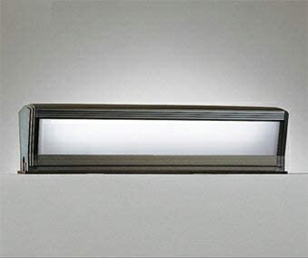 LED照明器具 アウトドア 門柱灯 FL15W相当 明暗センサ付 LEDランプ付き 昼白色タイプ 防雨型 OG254457P1