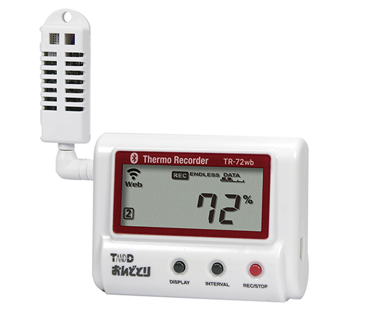 温湿度記録計　おんどとり（無線LAN） 　TR-72wb