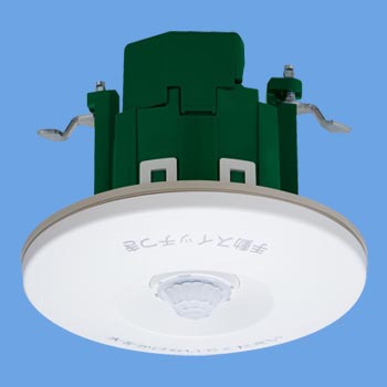 軒下天井取付熱線センサ付自動スイッチ 親器・8Aタイプ・広角検知形 WTK44819