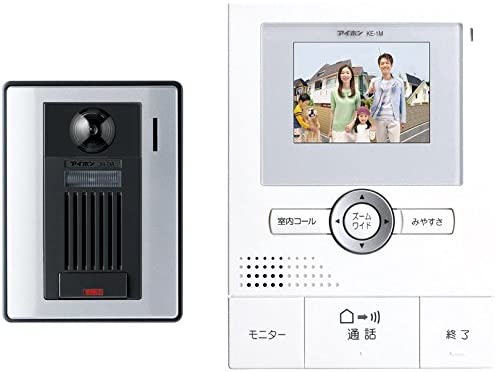 アイホン カラーテレビドアホン ROCOワイド KE-55