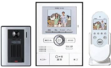 アイホン カラーテレビドアホン ROCOワイドポータブル KE-77