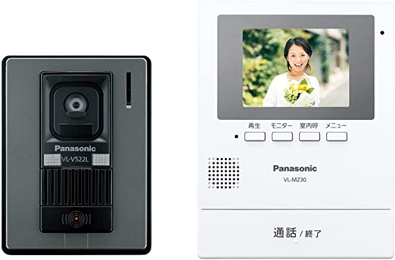 テレビドアホン モニター親機 カメラ玄関子機(VL-V522L-S)セット VL-SZ30KL