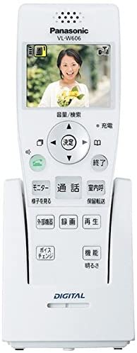 ワイヤレスモニター子機 増設用子機 ドアホン・電話両用 2.5型カラー液晶ディスプレイ VL-W606
