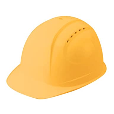 特大サイズ保護帽 No.385F-OT うす黄 最大65.5cm 通気孔付き 日本製