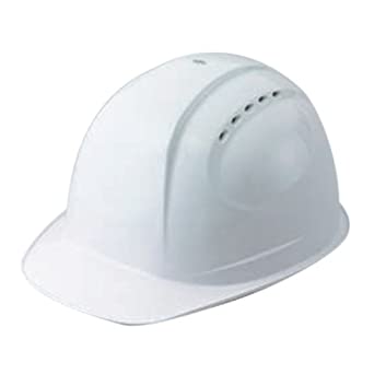 特大サイズ保護帽 No.385F-OT 白 最大65.5cm 通気孔付き 日本製