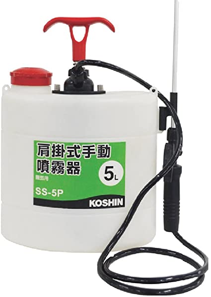 噴霧器 肩掛け式 手動噴霧器 SS-5P