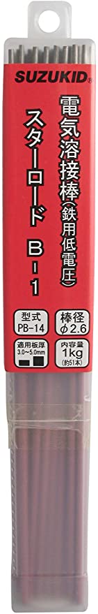 B-1 2.6φ＊300mm 1kg PB-14