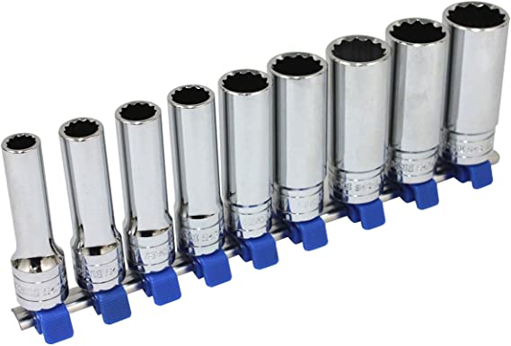 ディープソケットセット 10~24mm 差込角 12.7mm (1／2インチ) SHS409D
