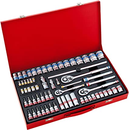 フルソケットレンチセット TS-2465M 差込角:6.3mm 9.5mm 12.7mm 65点 1セット
