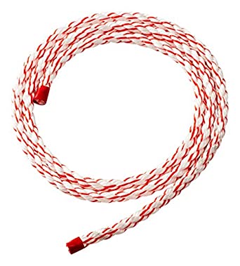 はしごオプション品 “はしご交換用ロープ(上・中はしご用)” 赤スジ7φ12m はしごLA3-100用 (11823)