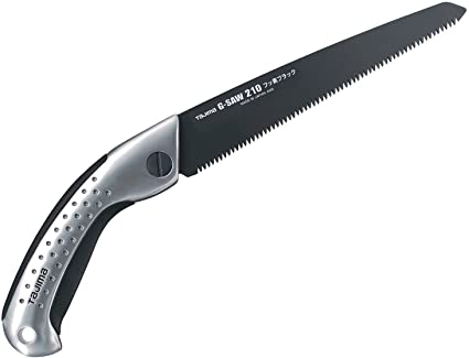 仮枠 剪定用鋸替刃 アルミニスト鞘付フッ素210 ALSA-210FB 防ヤニ 防サビ フッ素塗装刃